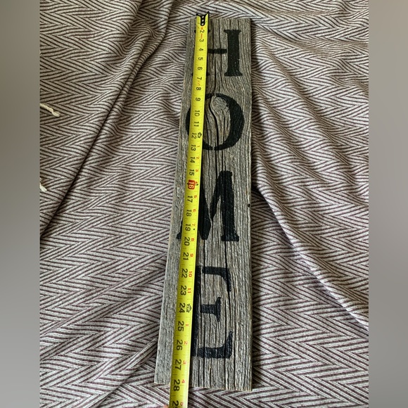 Barn Wood ‘Home’ Sign - Picture 3 of 4